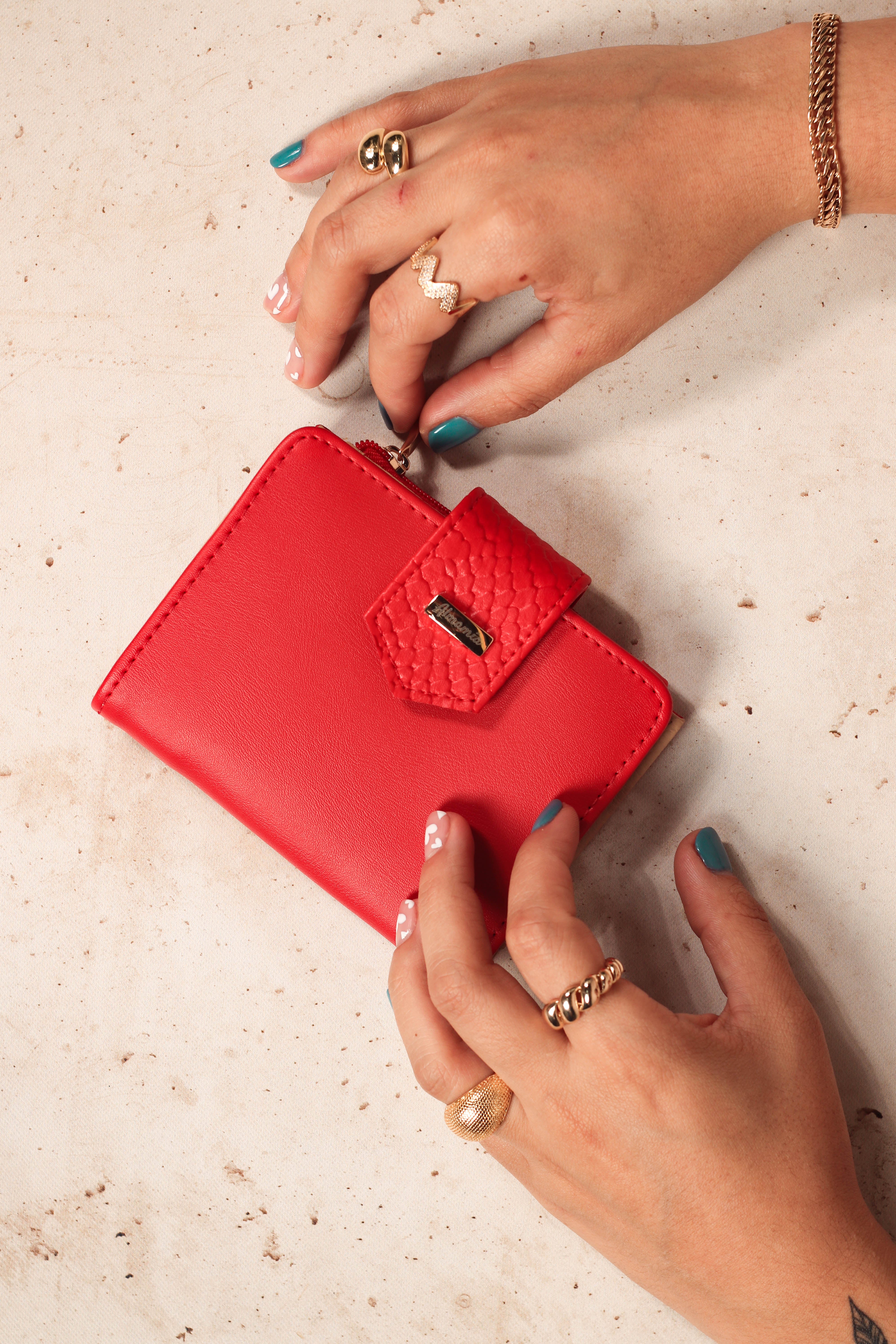 Billetera Mini Broche