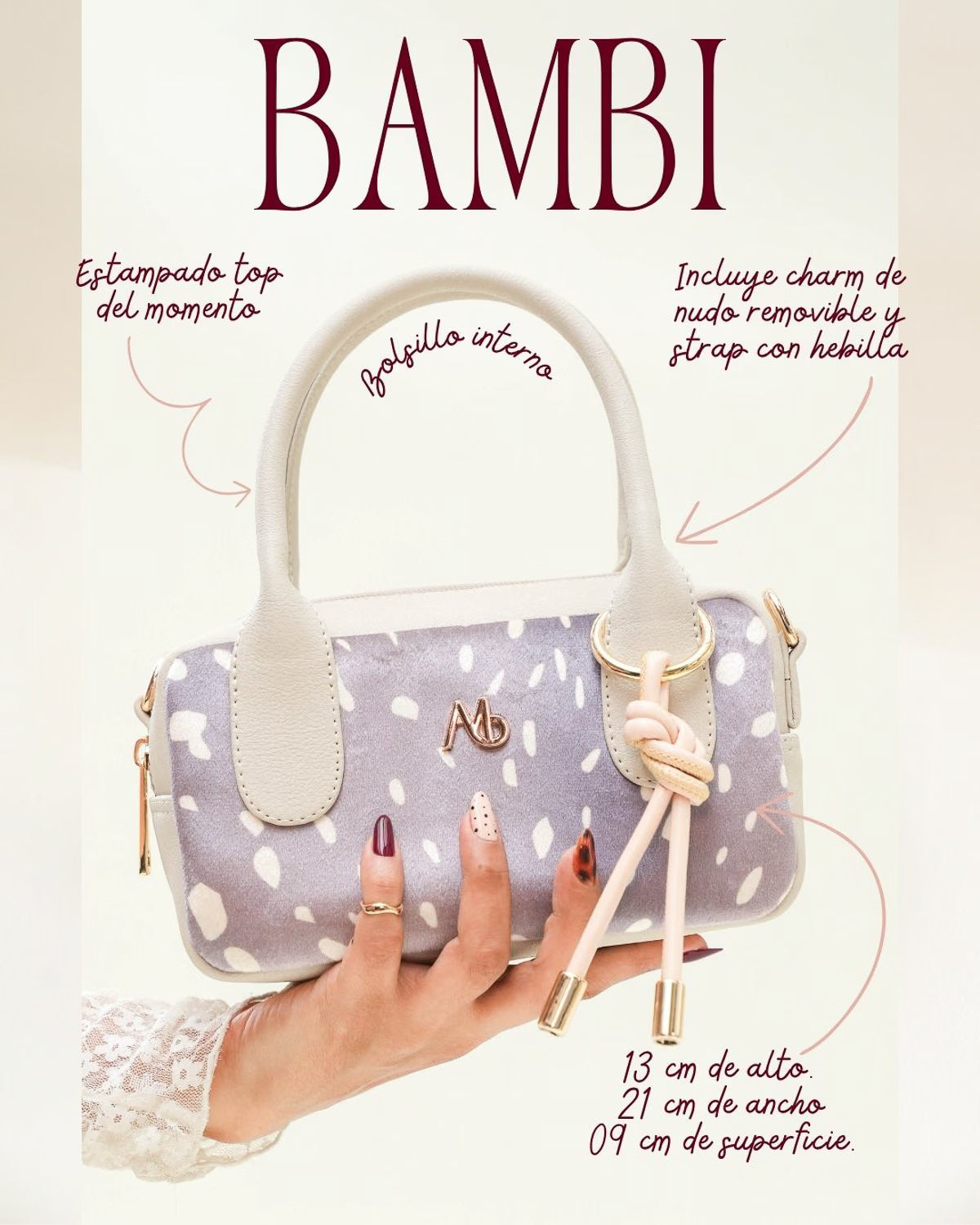 Mini Bag Bambi Print
